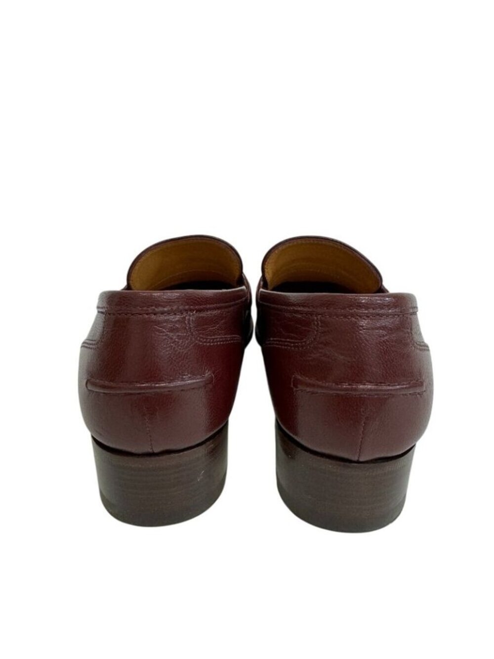 Gucci Horsebit Loafers Leather Red Wine - Picture 5 of 8